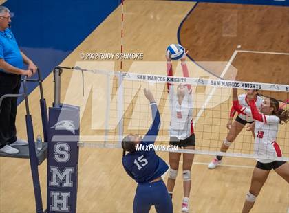 Thumbnail 2 in Imperial vs. Horizon Prep (CIF SDS D4 volleyball finals) photogallery.
