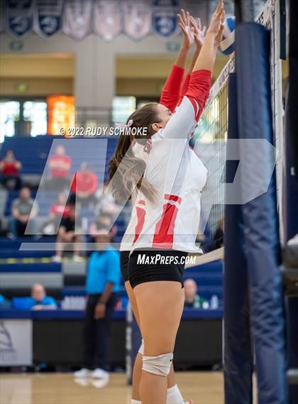 Thumbnail 3 in Imperial vs. Horizon Prep (CIF SDS D4 volleyball finals) photogallery.