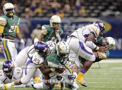 Thumbnail 2 in Amite vs. Livonia (LHSAA 3A Final) photogallery.