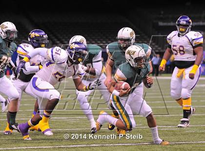 Thumbnail 3 in Amite vs. Livonia (LHSAA 3A Final) photogallery.