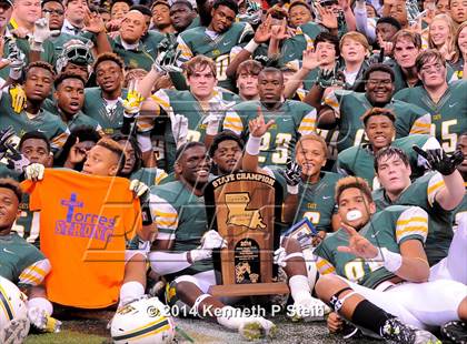 Thumbnail 2 in Amite vs. Livonia (LHSAA 3A Final) photogallery.