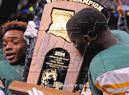 Thumbnail 1 in Amite vs. Livonia (LHSAA 3A Final) photogallery.