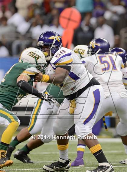Thumbnail 2 in Amite vs. Livonia (LHSAA 3A Final) photogallery.