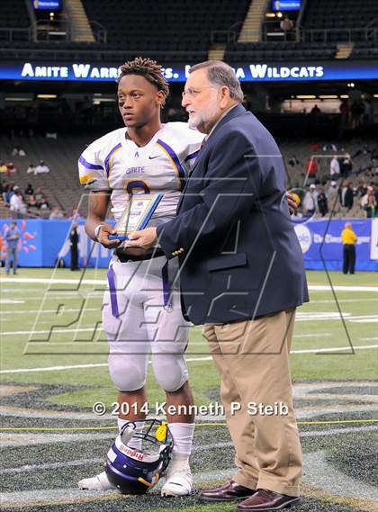 Thumbnail 1 in Amite vs. Livonia (LHSAA 3A Final) photogallery.