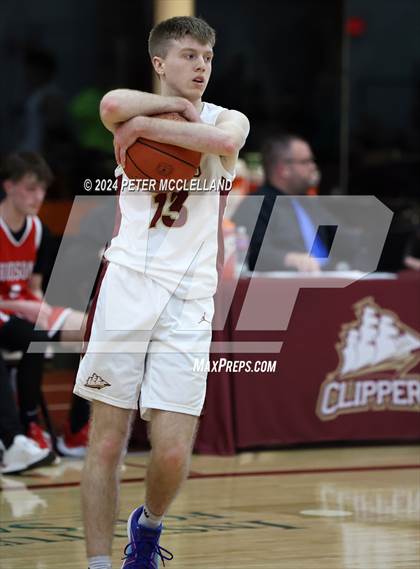 Thumbnail 2 in Hudson vs Newburyport (MIAA Division 3 Round of 32) photogallery.
