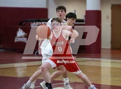 Thumbnail 2 in Hudson vs Newburyport (MIAA Division 3 Round of 32) photogallery.