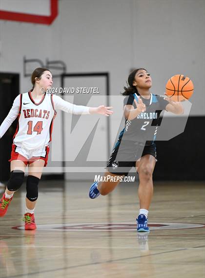 Thumbnail 2 in Sheldon vs. Fowler (Sac Adventist Holiday Invitational) photogallery.