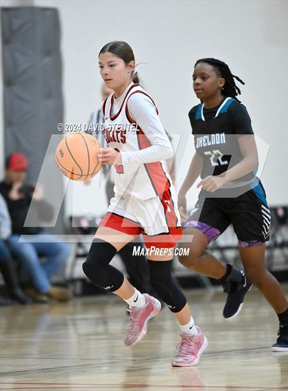 Thumbnail 3 in Sheldon vs. Fowler (Sac Adventist Holiday Invitational) photogallery.