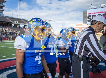 Thumbnail 1 in Lord Botetourt vs. Hopewell (VHSL Class 3 Final) photogallery.
