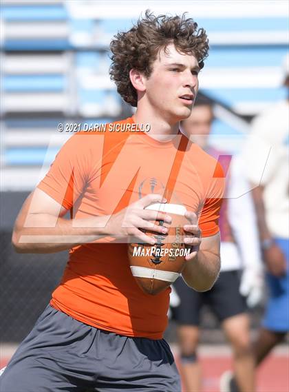 Thumbnail 1 in Thunderbird vs Mountain Pointe (Cactus Duel Out West 7-on-7 Tournament) photogallery.