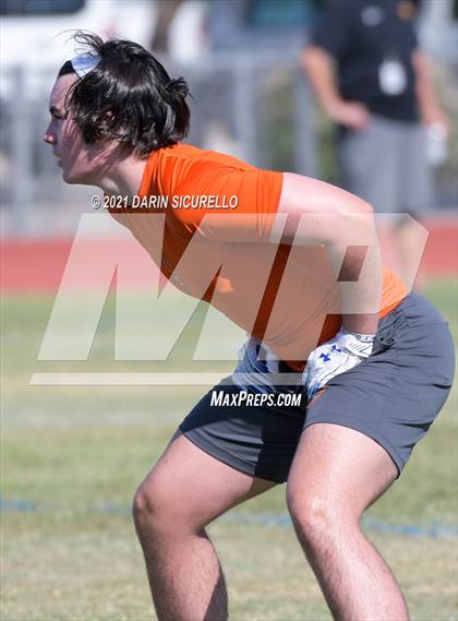 Thumbnail 3 in Thunderbird vs Mountain Pointe (Cactus Duel Out West 7-on-7 Tournament) photogallery.
