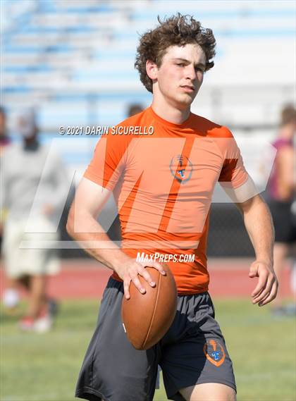 Thumbnail 2 in Thunderbird vs Mountain Pointe (Cactus Duel Out West 7-on-7 Tournament) photogallery.