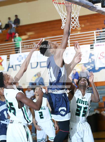 Thumbnail 1 in Georgetown Prep vs Roswell (Rotary Roundball Classic) photogallery.