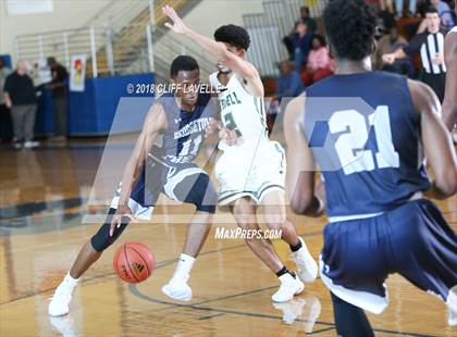 Thumbnail 2 in Georgetown Prep vs Roswell (Rotary Roundball Classic) photogallery.