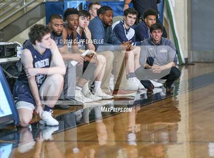 Thumbnail 3 in Georgetown Prep vs Roswell (Rotary Roundball Classic) photogallery.