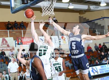 Thumbnail 1 in Georgetown Prep vs Roswell (Rotary Roundball Classic) photogallery.