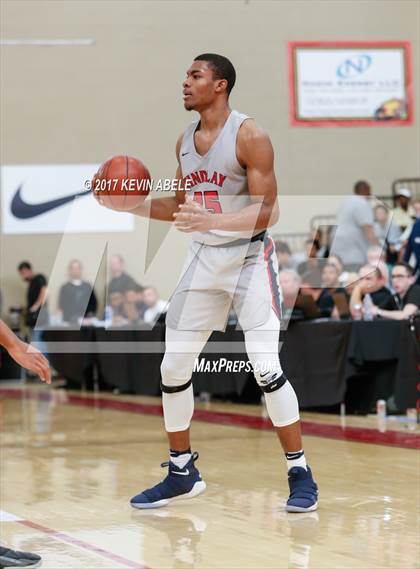 Thumbnail 2 in Desert Vista vs Findlay Prep (Hoophall West) photogallery.