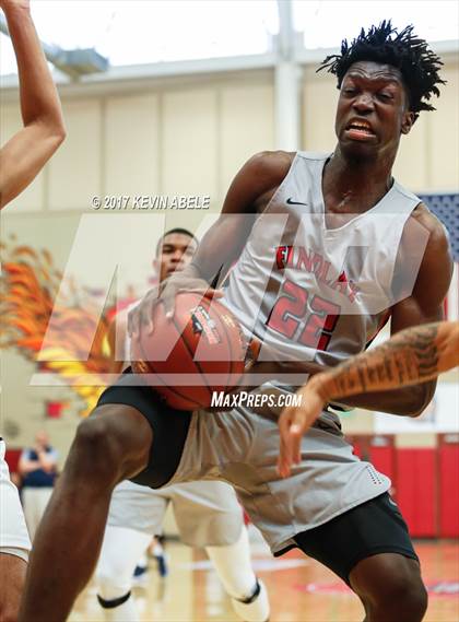 Thumbnail 1 in Desert Vista vs Findlay Prep (Hoophall West) photogallery.