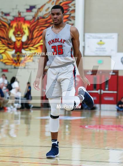 Thumbnail 1 in Desert Vista vs Findlay Prep (Hoophall West) photogallery.