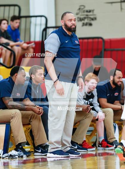 Thumbnail 2 in Desert Vista vs Findlay Prep (Hoophall West) photogallery.