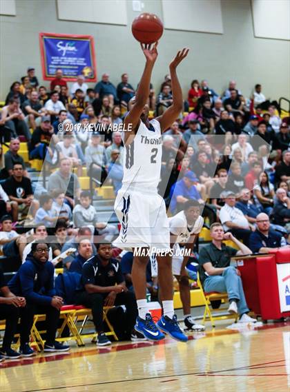 Thumbnail 1 in Desert Vista vs Findlay Prep (Hoophall West) photogallery.