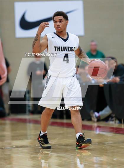 Thumbnail 2 in Desert Vista vs Findlay Prep (Hoophall West) photogallery.