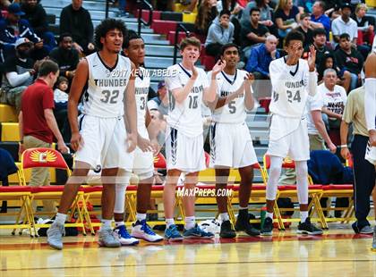 Thumbnail 3 in Desert Vista vs Findlay Prep (Hoophall West) photogallery.