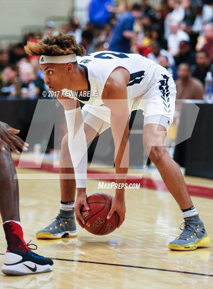 Thumbnail 1 in Desert Vista vs Findlay Prep (Hoophall West) photogallery.