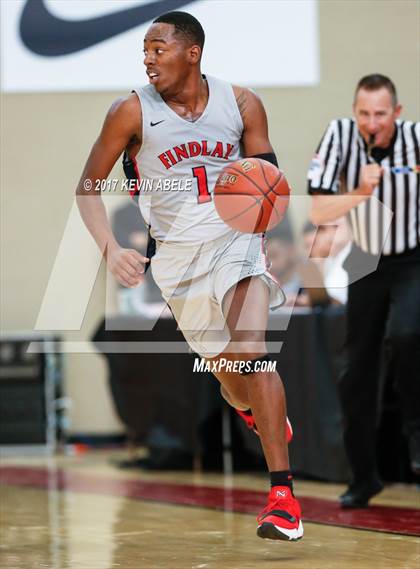Thumbnail 1 in Desert Vista vs Findlay Prep (Hoophall West) photogallery.