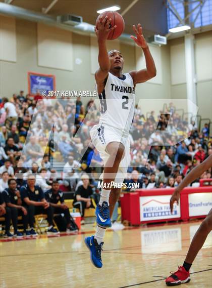 Thumbnail 2 in Desert Vista vs Findlay Prep (Hoophall West) photogallery.