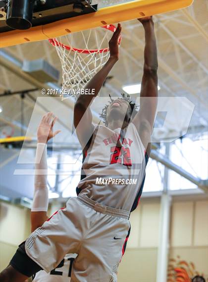 Thumbnail 3 in Desert Vista vs Findlay Prep (Hoophall West) photogallery.