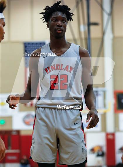 Thumbnail 1 in Desert Vista vs Findlay Prep (Hoophall West) photogallery.