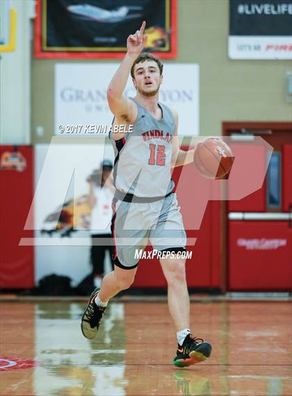 Thumbnail 3 in Desert Vista vs Findlay Prep (Hoophall West) photogallery.