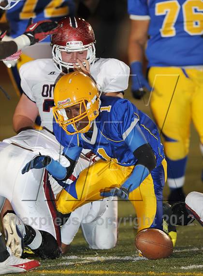 Thumbnail 3 in Oneonta vs. Johnson (AHSAA Quarterfinal Playoff) photogallery.