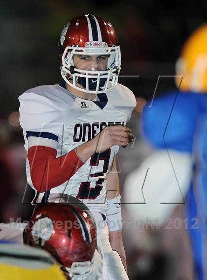 Thumbnail 2 in Oneonta vs. Johnson (AHSAA Quarterfinal Playoff) photogallery.