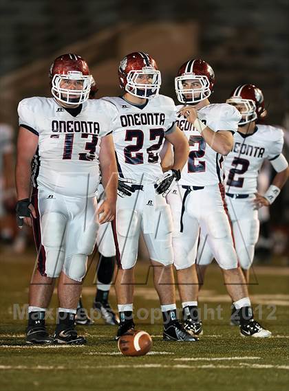 Thumbnail 2 in Oneonta vs. Johnson (AHSAA Quarterfinal Playoff) photogallery.
