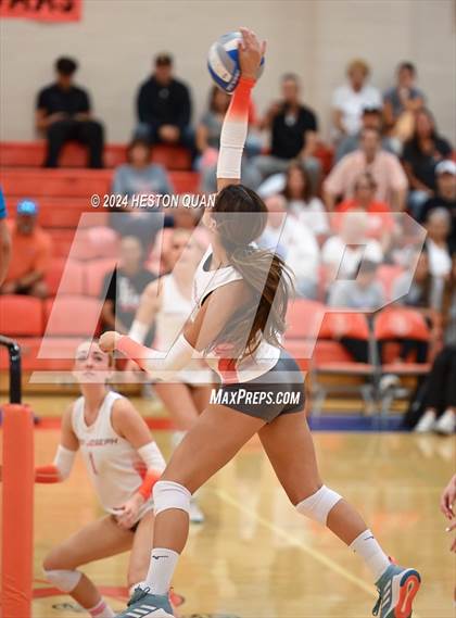 Thumbnail 1 in Chaparral @ Saint Joseph (CIF-SS D3 Playoffs) photogallery.