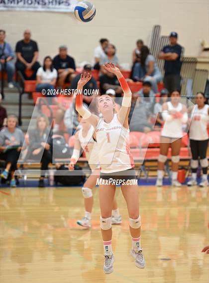 Thumbnail 3 in Chaparral @ Saint Joseph (CIF-SS D3 Playoffs) photogallery.