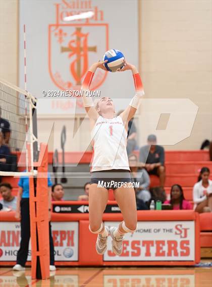 Thumbnail 1 in Chaparral @ Saint Joseph (CIF-SS D3 Playoffs) photogallery.
