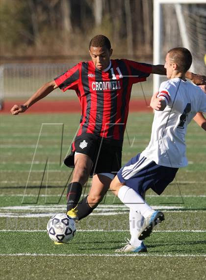 Thumbnail 2 in Cromwell vs Bolton (CIAC Class S Final) photogallery.