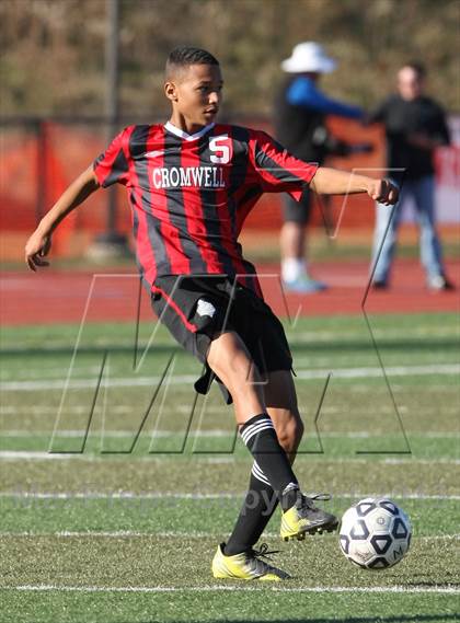 Thumbnail 2 in Cromwell vs Bolton (CIAC Class S Final) photogallery.