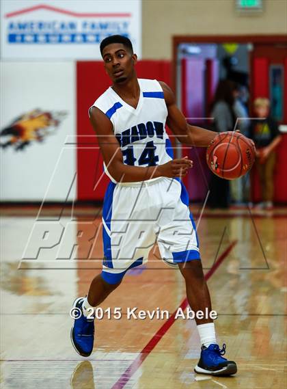 Thumbnail 3 in Shadow Mountain vs Archbishop Mitty (Hoophall West Invitational) photogallery.