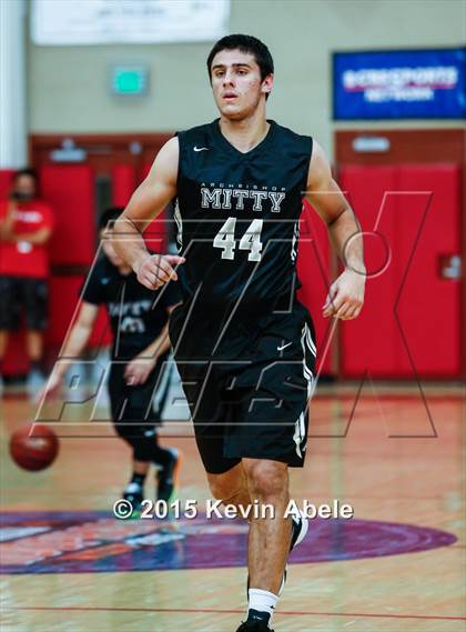 Thumbnail 3 in Shadow Mountain vs Archbishop Mitty (Hoophall West Invitational) photogallery.
