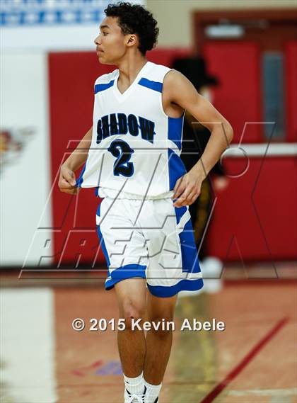 Thumbnail 1 in Shadow Mountain vs Archbishop Mitty (Hoophall West Invitational) photogallery.