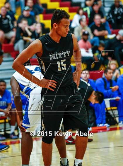 Thumbnail 3 in Shadow Mountain vs Archbishop Mitty (Hoophall West Invitational) photogallery.