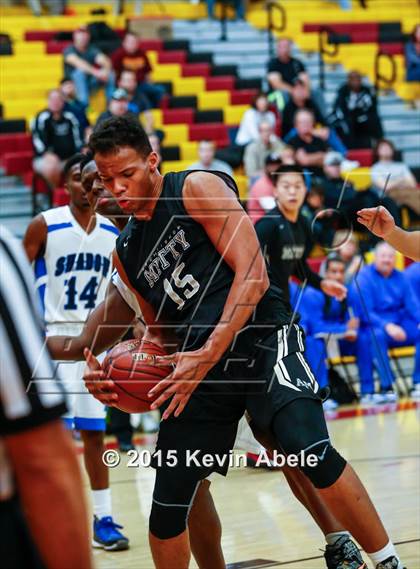 Thumbnail 2 in Shadow Mountain vs Archbishop Mitty (Hoophall West Invitational) photogallery.