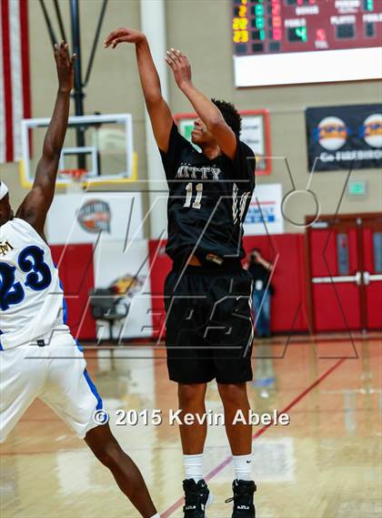 Thumbnail 2 in Shadow Mountain vs Archbishop Mitty (Hoophall West Invitational) photogallery.