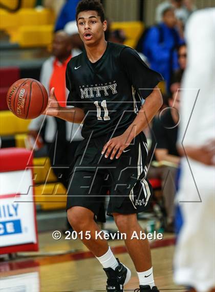 Thumbnail 3 in Shadow Mountain vs Archbishop Mitty (Hoophall West Invitational) photogallery.