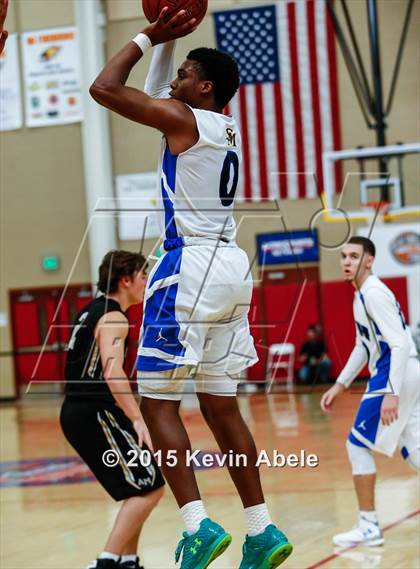 Thumbnail 3 in Shadow Mountain vs Archbishop Mitty (Hoophall West Invitational) photogallery.