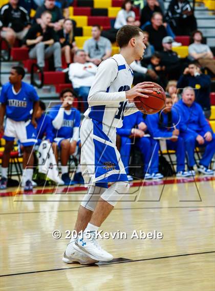 Thumbnail 1 in Shadow Mountain vs Archbishop Mitty (Hoophall West Invitational) photogallery.
